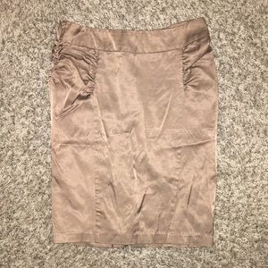 Bronze/gold skirt